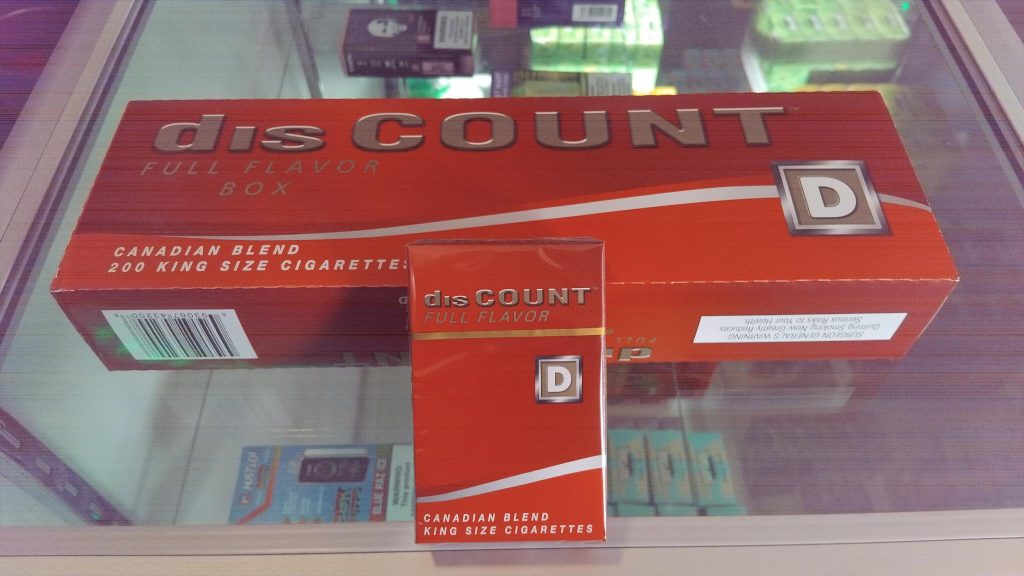 Dis Count Cigarette pack available for purchase online in Canada – premium quality at discounted prices.