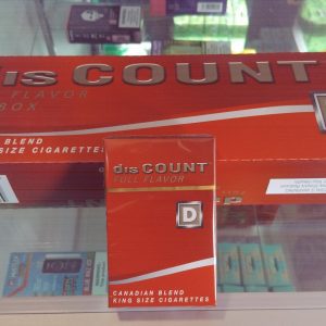 Dis Count Cigarette pack available for purchase online in Canada – premium quality at discounted prices.